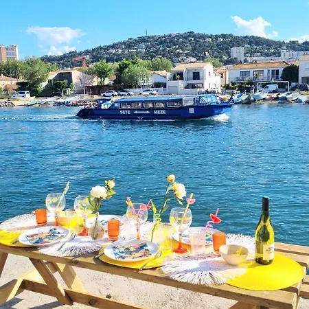 بيت ضيافة Le Barreur Maison Authentique Setoise La Pointe Courte, Bord De Mer, Climatisee, Parking Gratuit Proximite سُت