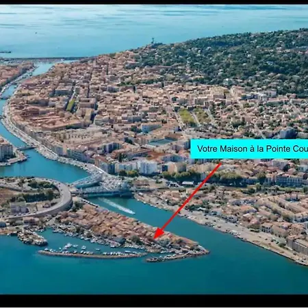 Le Barreur Maison Authentique Setoise La Pointe Courte, Bord De Mer, Climatisee, Parking Gratuit Proximite 3*