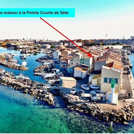 Le Barreur Maison Authentique Setoise La Pointe Courte, Bord De Mer, Climatisee, Parking Gratuit Proximite