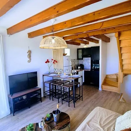 بيت ضيافة Le Barreur Maison Authentique Setoise La Pointe Courte, Bord De Mer, Climatisee, Parking Gratuit Proximite سُت