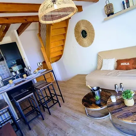 بيت ضيافة Le Barreur Maison Authentique Setoise La Pointe Courte, Bord De Mer, Climatisee, Parking Gratuit Proximite