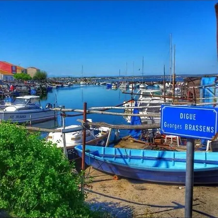 Le Barreur Maison Authentique Setoise La Pointe Courte, Bord De Mer, Climatisee, Parking Gratuit Proximite Penzion Sète