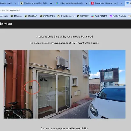 Le Barreur Maison Authentique Setoise La Pointe Courte, Bord De Mer, Climatisee, Parking Gratuit Proximite Penzion
